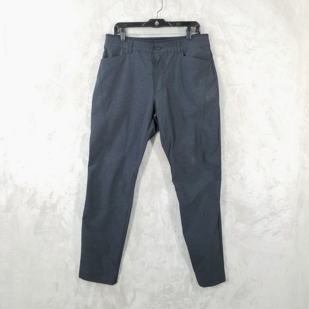 Kuhl Deceptr Pants 33 x 31.5 (Actual) Carbon Gray Nylon Hiking Outdoor Gorpcore